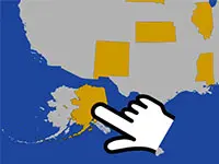 Play on USA Map Challenge
