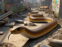 Play on Python Snake Simulator