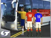 Bus Transport Footbal Players