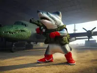 Play on Bombardiro Crocodilo: Protect The Hangar!