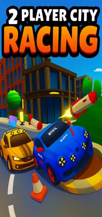 2 Player City Racing